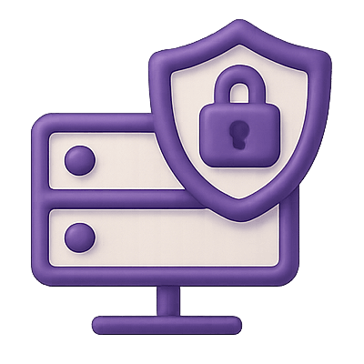 icon hébergement sécurisé