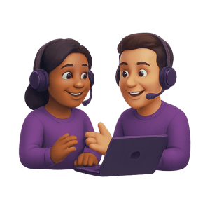 Simulation d'appel audio