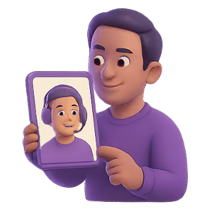 Coach personnalité sur l'application