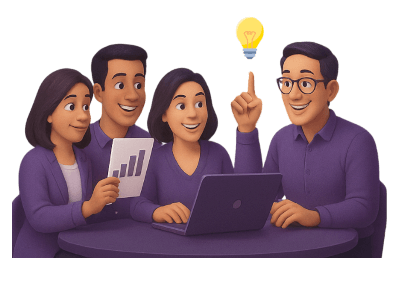 trouver des idées et des solutions aux problèmes